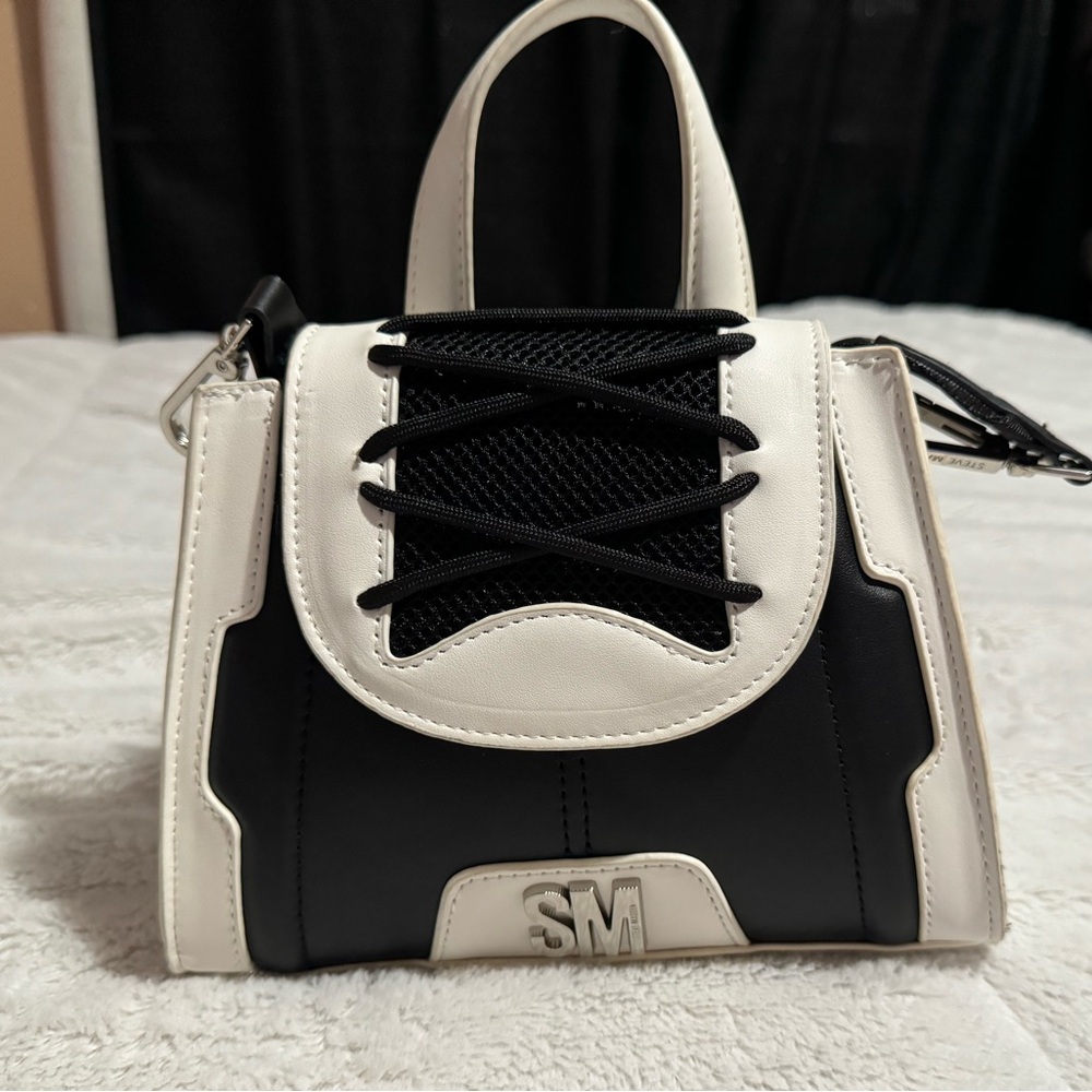 Steve Madden Sneaker head laced Crossbody bag